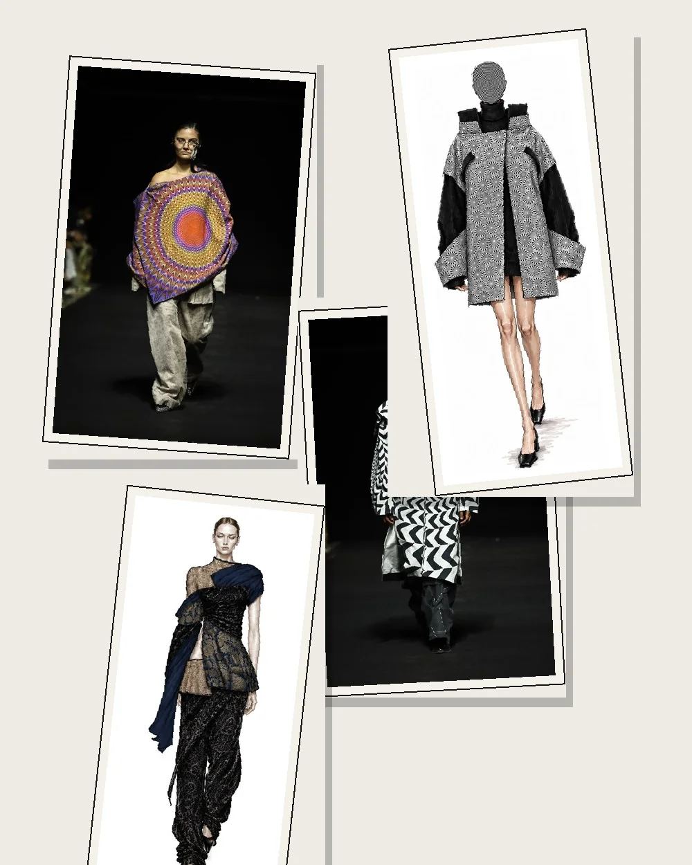 Collage of work